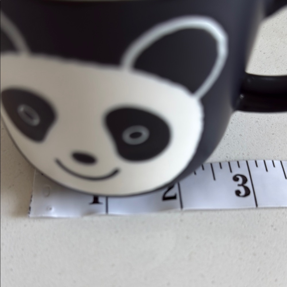 Panda Design Black Mug - Picture 5 of 6